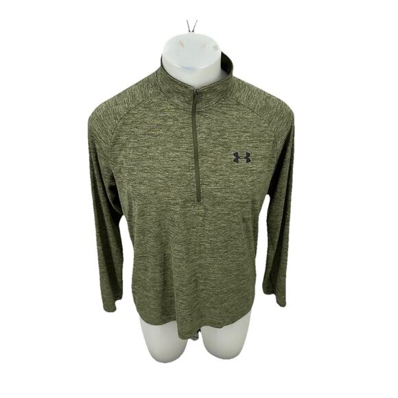UA Under Armour Tech Large Men's 1/2 Zip Long Sleeve Active 1328495 Loose 22-1 - Picture 1 of 9